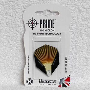 Sealed Set of 3 Harrows Prime 100 Micron Dart Flights BNIP!!